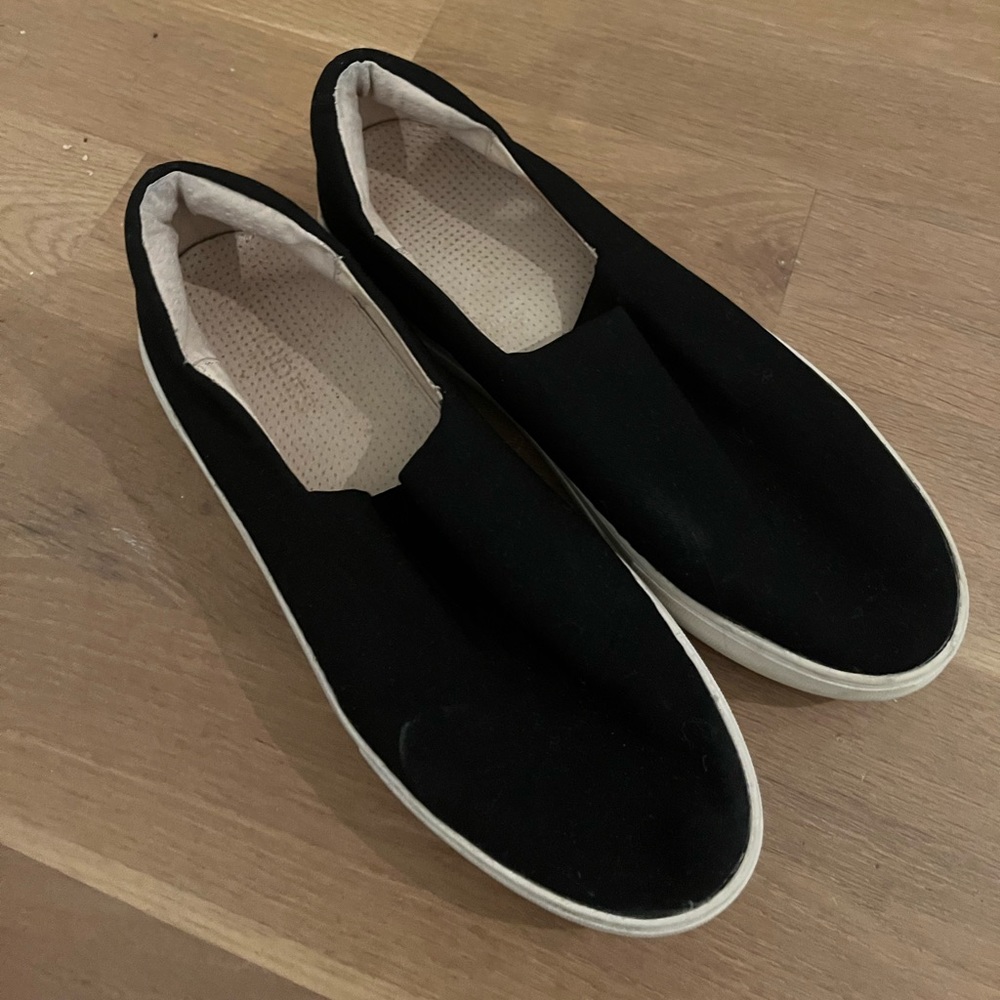 J slide platform shoes